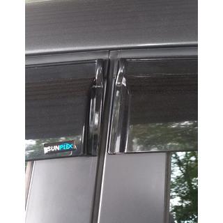 Logu vēja deflektori HB/SD (4 gab., Sunplex Sport) Opel Astra J 2009–2015 foto 3