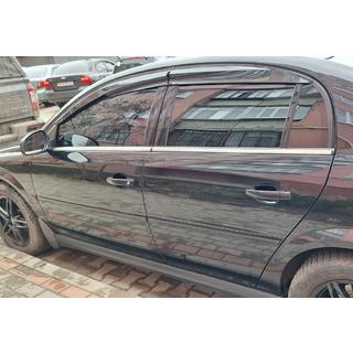 Logu deflektori SD (4 gab., Sunplex Sport) Opel Vectra C 2002–2008 foto 3