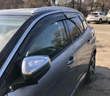 Peugeot 3008 2016–2023 Logu vēja deflektori (4 gab., Sunplex Sport) foto 3