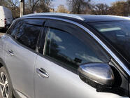 Peugeot 3008 2016–2023 Logu vēja deflektori (4 gab., Sunplex Sport) foto 1