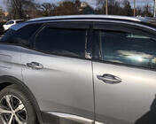 Peugeot 3008 2016–2023 Logu vēja deflektori (4 gab., Sunplex Sport) foto 2