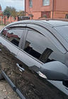 Renault Fluence 2009–2016 Logu vēja deflektori (4 gab., Sunplex Sport) foto 4