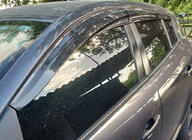 Renault Megane III 2009–2016 Logu vēja deflektori HB (4 gab., Sunplex Sport) foto 1