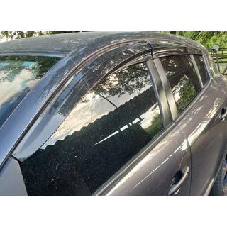 Logu vēja deflektori HB (4 gab., Sunplex Sport) Renault Megane III 2009–2016 foto 1