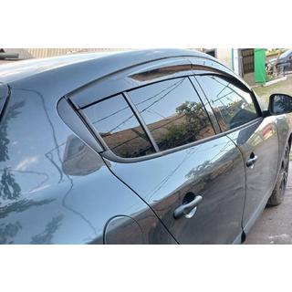 Logu vēja deflektori HB (4 gab., Sunplex Sport) Renault Megane III 2009–2016 foto 3