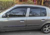 Renault Symbol 1999–2008 Logu vēja deflektori (4 gab., Sunplex Sport) foto 4