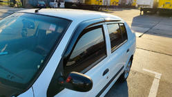 Renault Symbol 1999–2008 Logu vēja deflektori (4 gab., Sunplex Sport) foto 3