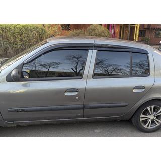 Logu vēja deflektori (4 gab., Sunplex Sport) Renault Symbol 1999–2008 foto 4