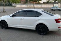Skoda Octavia III A7 2013–2019 Logu vēja deflektori LiftBack (4 gab., Sunplex Sport) foto 2