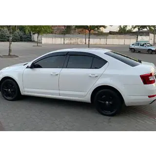Logu vēja deflektori LiftBack (4 gab., Sunplex Sport) Skoda Octavia III A7 2013–2019 foto 2