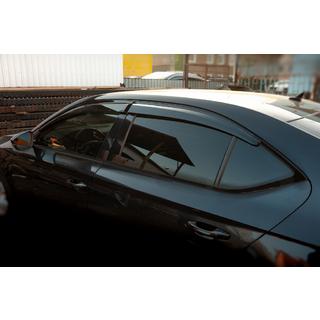 Logu deflektori SD (4 gab., Sunplex Sport) Skoda Superb 2015–2024 foto 3