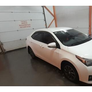 Logu vēja deflektori (4 gab., Sunplex Sport) Toyota Corolla 2013–2019 foto 3