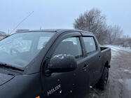 Toyota Hilux 2006–2015 Logu vēja deflektori (4 gab., Sunplex Sport) foto 5