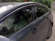 Toyota Prius 2009–2015 Logu vēja deflektori (4 gab., Sunplex Sport) foto 1
