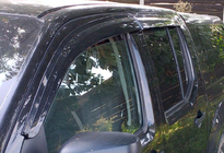 Volkswagen Amarok 2010–2022 Logu vēja deflektori (4 gab., Sunplex Sport) foto 11