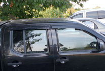 Volkswagen Amarok 2010–2022 Logu vēja deflektori (4 gab., Sunplex Sport) foto 10