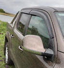 Volkswagen Amarok 2010–2022 Logu vēja deflektori (4 gab., Sunplex Sport) foto 8