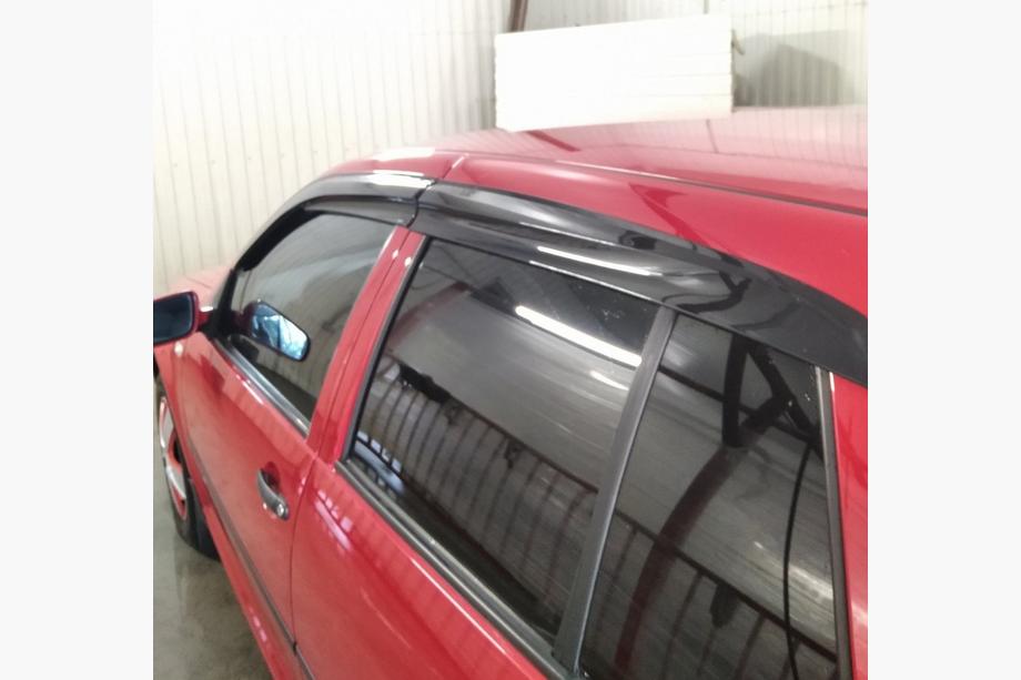 Volkswagen Golf 4 1997–2006 Logu vēja deflektori HB (4 gab., Sunplex Sport) Image