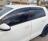 Volkswagen Golf 5 2003–2009 Logu vēja deflektori HB (4 gab., Sunplex Sport) foto 1