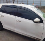 Volkswagen Golf 5 2003–2009 Logu vēja deflektori HB (4 gab., Sunplex Sport) foto 4