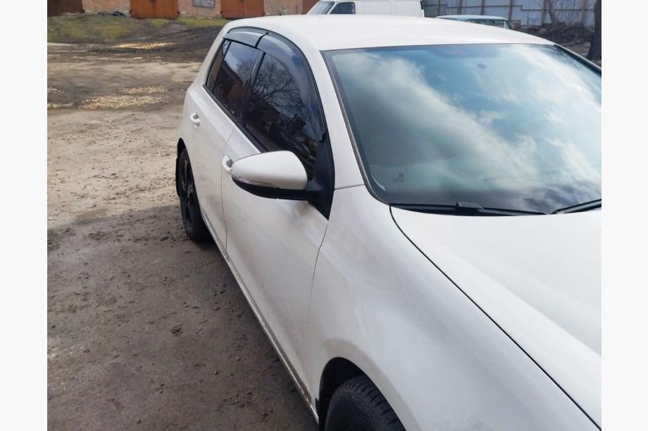 Volkswagen Golf 6 2008–2014 Logu vēja deflektori HB (4 gab., Sunplex Sport) Foto 3