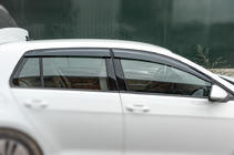 Volkswagen Golf 7/E-Golf 2012–2020 Logu vēja deflektori HB (4 gab., Sunplex Sport) foto 3