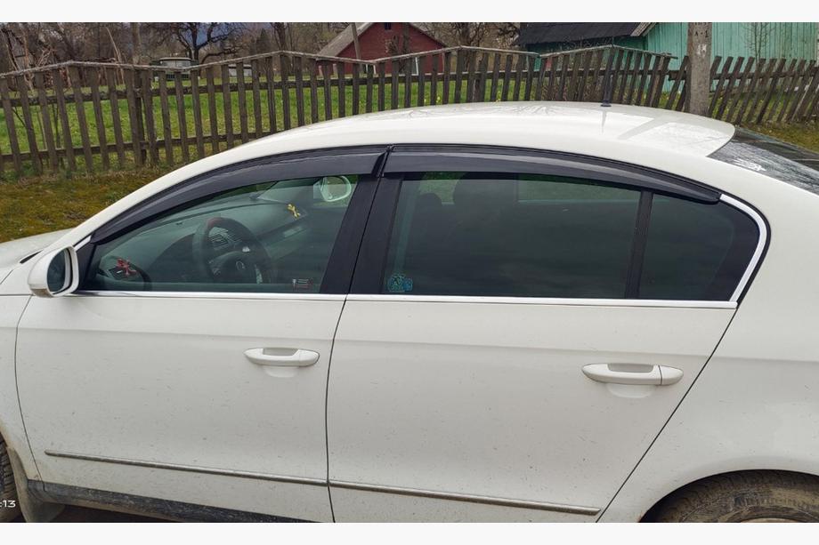 Volkswagen Passat B6 2006–2012 Logu deflektori SD (4 gab., Sunplex Sport) Foto 1