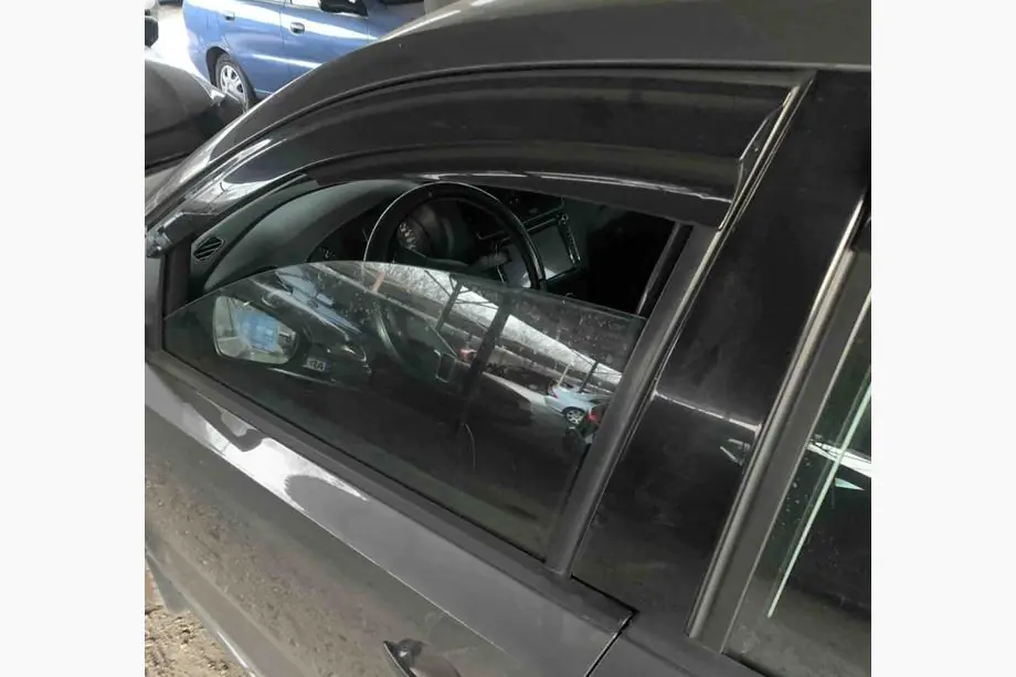 Volkswagen Polo 2010–2017 Logu vēja deflektori HB (4 gab., Sunplex Sport) Image
