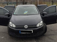 Volkswagen Golf 6 2008–2014 Logu vēja deflektori ar hroma moldingiem HB (4 gab., Sunplex Chrome) foto 5