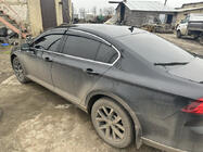 Volkswagen Passat B8 2015–2023 Logu vēja deflektori ar hromētu līsti SD (4 gab., Sunplex Chrome) foto 4