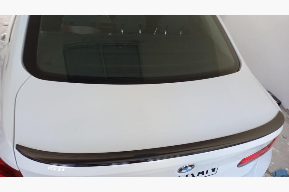 BMW 3. sērija F30/F31 2012–2019 Lūpas spoileris (Sunplex, melns) Foto 3