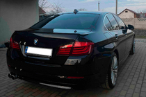 BMW 5. sērija F10/F11 2010–2016 LIP spoileris Sunplex (F10, melns) foto 5