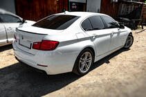 BMW 5. sērija F10/F11 2010–2016 LIP spoileris Sunplex (F10, melns) foto 10