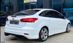 Ford Focus III 2011–2017 Sedan LIP spoileris (Sunplex, melns) (107,2 cm x 5,5 cm) foto 2