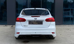 Ford Focus III 2011–2017 Sedan LIP spoileris (Sunplex, melns) (107,2 cm x 5,5 cm) foto 4