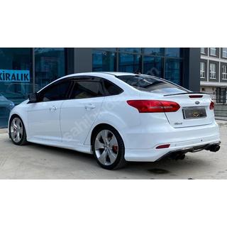 Sedan LIP spoileris (Sunplex, melns) (107,2 cm x 5,5 cm)