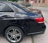 Mercedes E-class W212 2009–2016 LIP spoileris (Sunplex, melns) (130,5 cm x 5,8 cm) foto 5