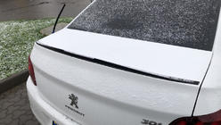 Peugeot 301 2012– Lūpas spoileris (Sunplex, melns) (118,5 cm x 5,5 cm) foto 6