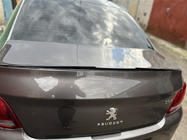Peugeot 301 2012– Lūpas spoileris (Sunplex, melns) (118,5 cm x 5,5 cm) foto 2