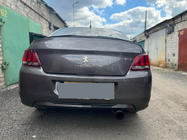 Peugeot 301 2012– Lūpas spoileris (Sunplex, melns) (118,5 cm x 5,5 cm) foto 4
