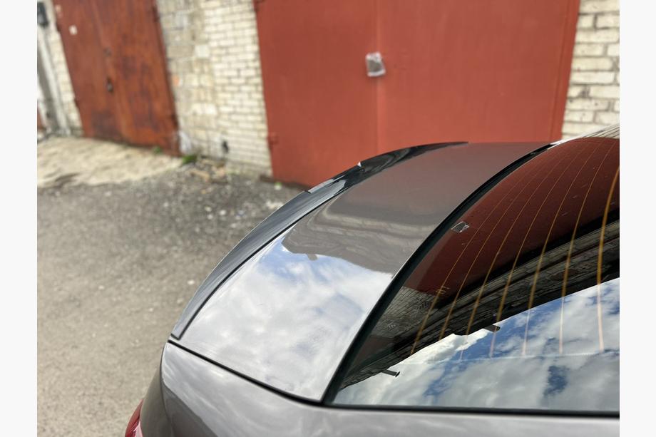 Peugeot 301 2012– Lūpas spoileris (Sunplex, melns) (118,5 cm x 5,5 cm) Image
