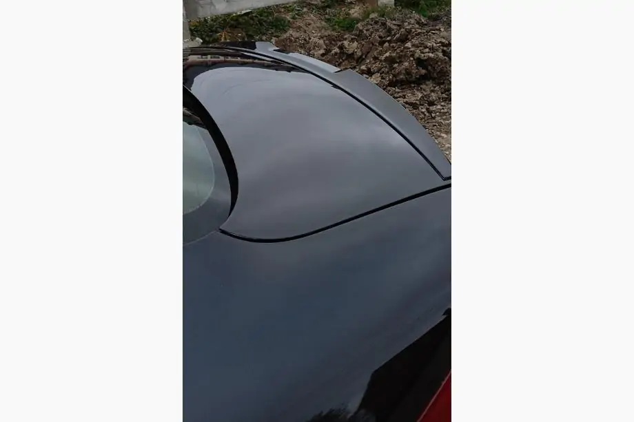 Renault Fluence 2009–2016 LIP spoileris (Sunplex, melns) (125,4 cm x 7,2 cm) Foto 5