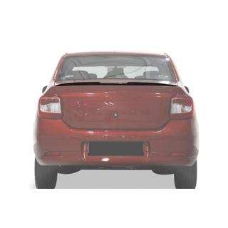 Lūpas spoileris (Sunplex, melns) (118,5 cm x 5,5 cm) Renault Logan II 2013–2022 foto 3