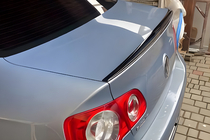 Volkswagen Jetta 2006–2011 LIP spoileris (Sunplex, melns) (115,8 cm x 6,3 cm) foto 1