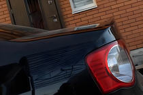 Volkswagen Jetta 2006–2011 LIP spoileris (Sunplex, melns) (115,8 cm x 6,3 cm) foto 4