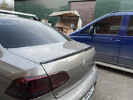 Volkswagen Passat B7 2012–2015 Lip spoileris (Sunplex, melns, EU modeļiem) (115,8 cm x 6,3 cm) foto 3