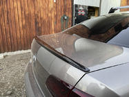 Volkswagen Passat B7 2012–2015 Lip spoileris (Sunplex, melns, EU modeļiem) (115,8 cm x 6,3 cm) foto 1