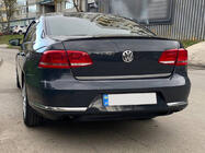 Volkswagen Passat B7 2012–2015 Lip spoileris (Sunplex, melns, EU modeļiem) (115,8 cm x 6,3 cm) foto 5