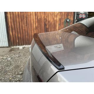 Lip spoileris (Sunplex, melns, EU modeļiem) (115,8 cm x 6,3 cm) Volkswagen Passat B7 2012–2015 foto 4