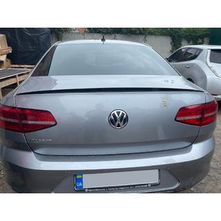 LIP spoileris (Sunplex, melns) (115,8 cm x 6,3 cm) Volkswagen Passat B8 2015–2023 foto 3